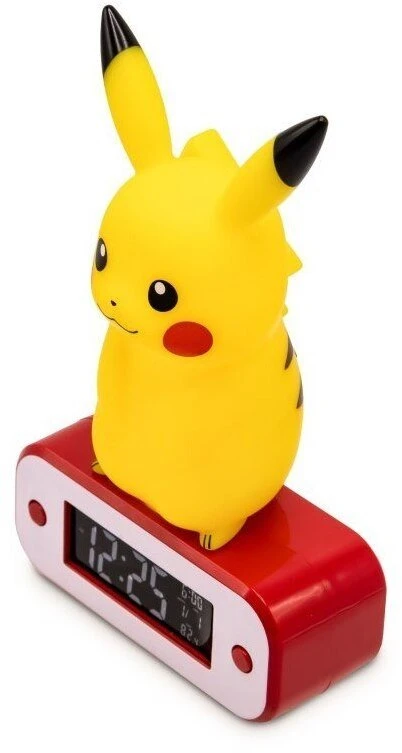 TEKNOFUN POKEMON - Pikachu - Žadintuvas su LED lempute