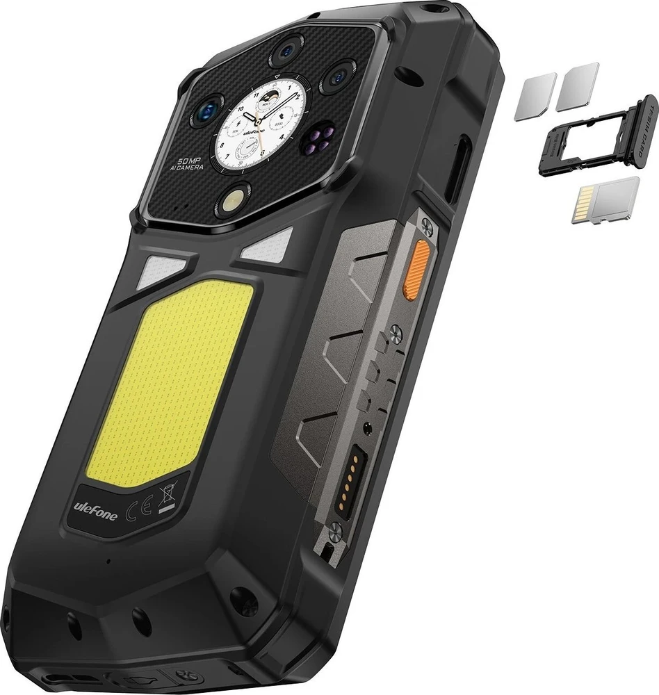 Išmanusis telefonas UleFone ARMOR 29 ULTRA MARVEL 16GB / 1TB Juodas (29 ULTRA MARVEL Juodas)