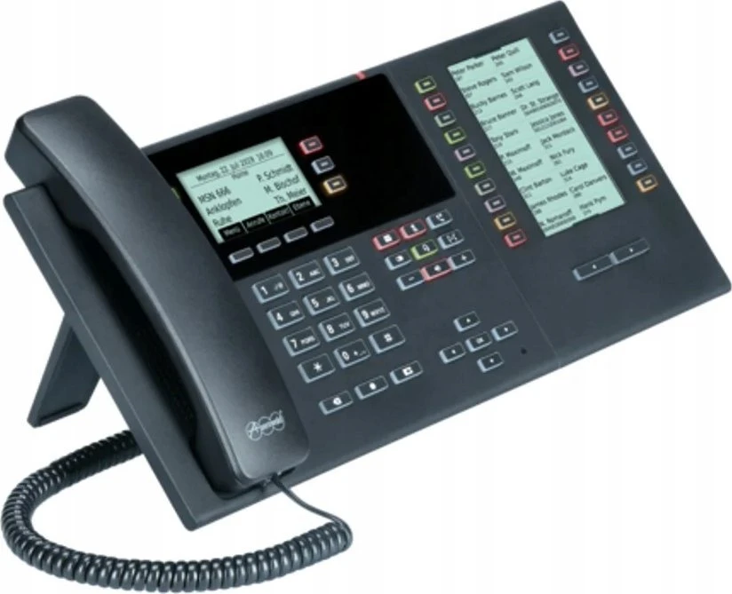 AEW Auerswald COMfortel D-210 IP telefonas Juoda 3 linijos LCD
