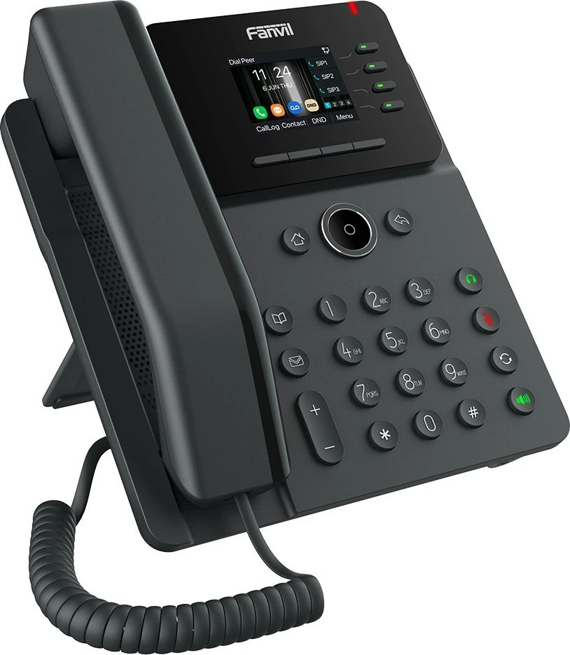 FNV Fanvil V61G IP telefonas Juoda 4 linijos LCD