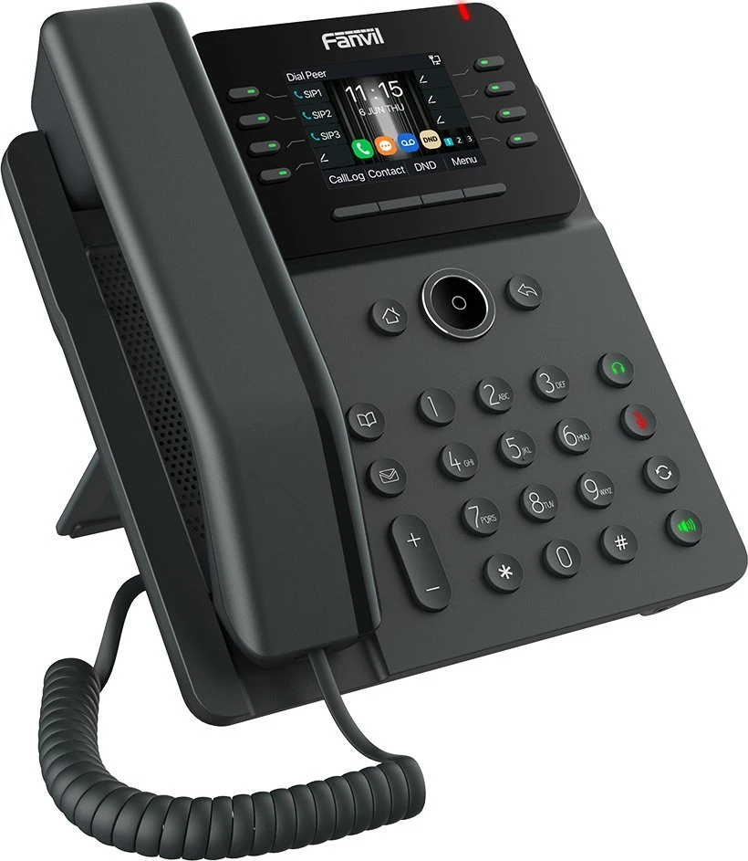 FNV Fanvil V62G IP telefonas Juoda 12 linijos LCD