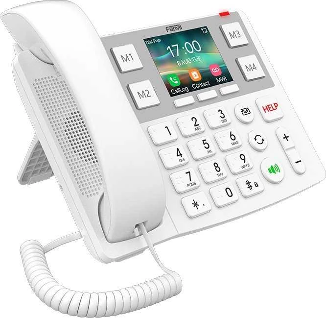 FNV Fanvil X305 IP telefonas Balta 2 linijos LCD „Wi-Fi“