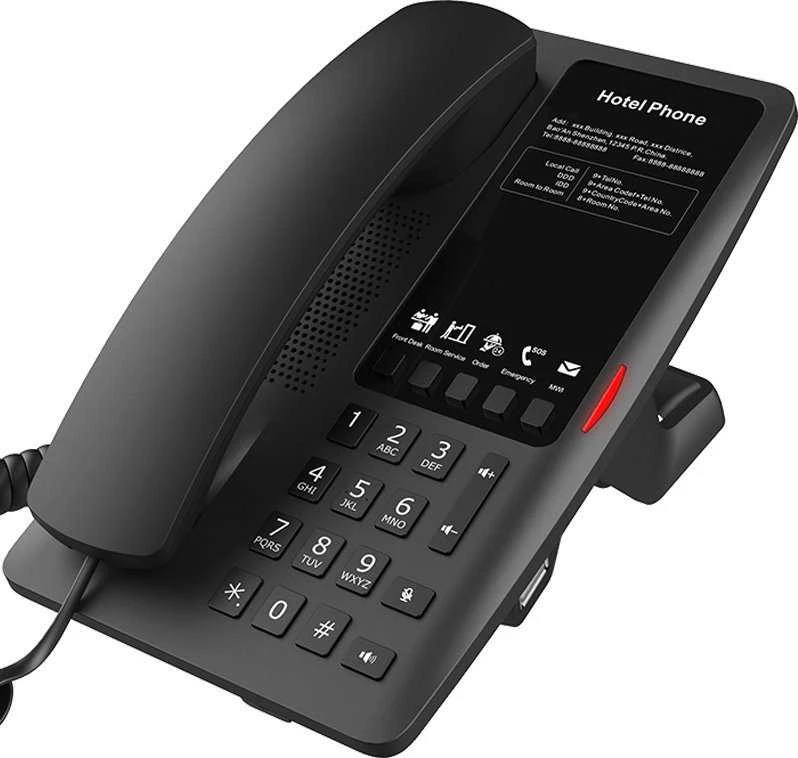 Telefonas Fanvil H4W-Juodas