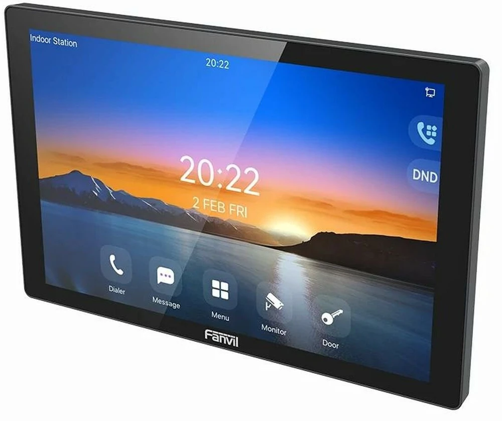 Monitorius FNV Fanvil i506W vaizdo telefonspynės sistema 25,6 cm (10.1″) Juoda
