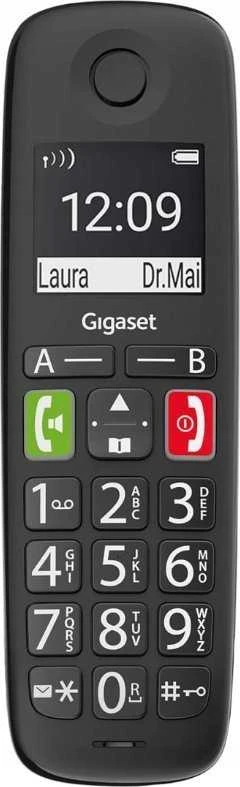 Siemens DECT E290HX telefonas juodas