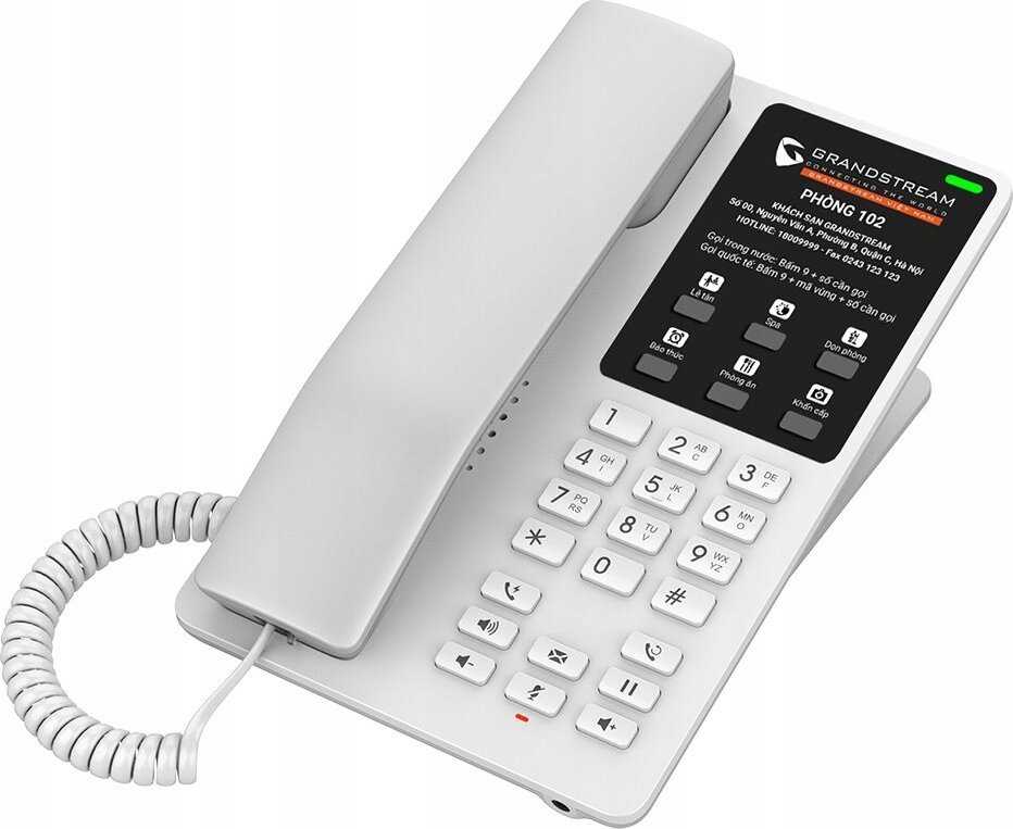 Telefonas GrandStream Grandstream GHP620 Baltas