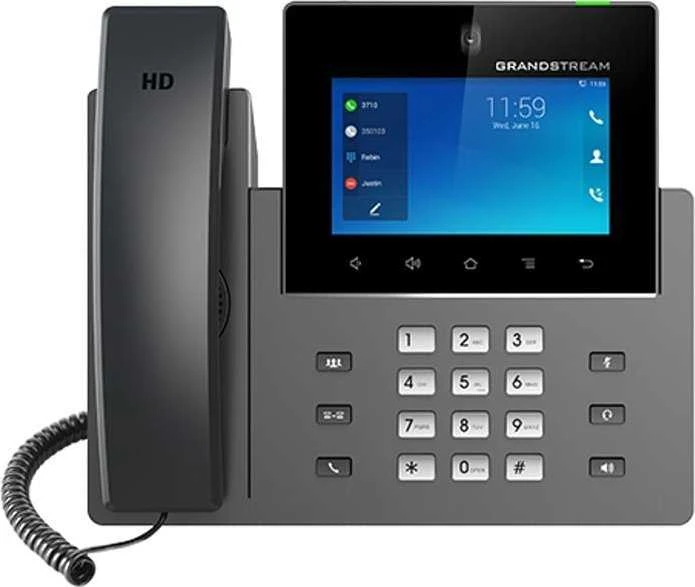 Grandstream Networks GXV3450 IP telefonas Pilka