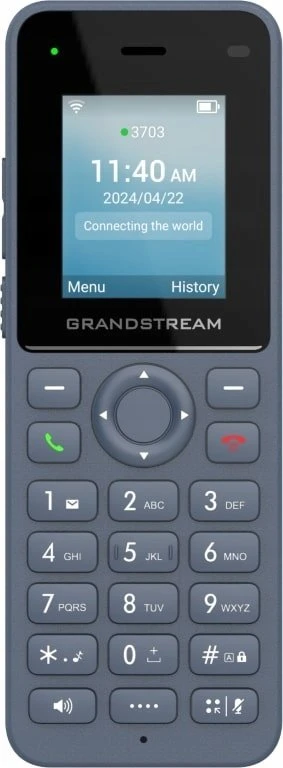 Grandstream Networks WP816 IP telefonas Anthracite 2 eilučių LCD Wi-Fi