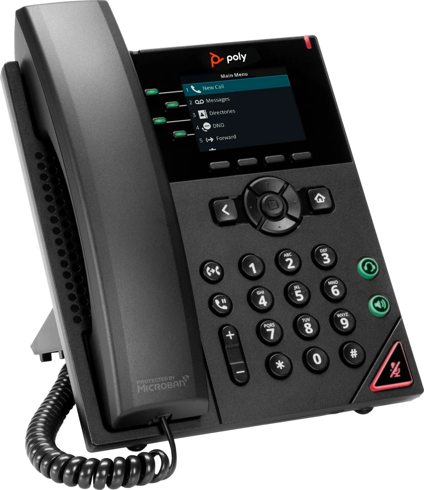 Telefonas HP VVX 250 4 linijų IP telefonas ir