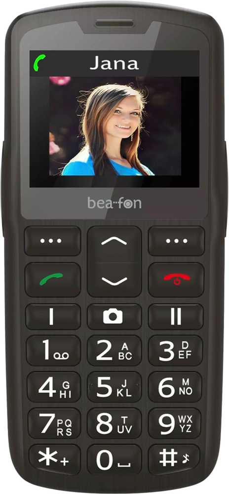 Mobilusis telefonas Beafon Bea-fon SL260 LTE juoda (2026)
