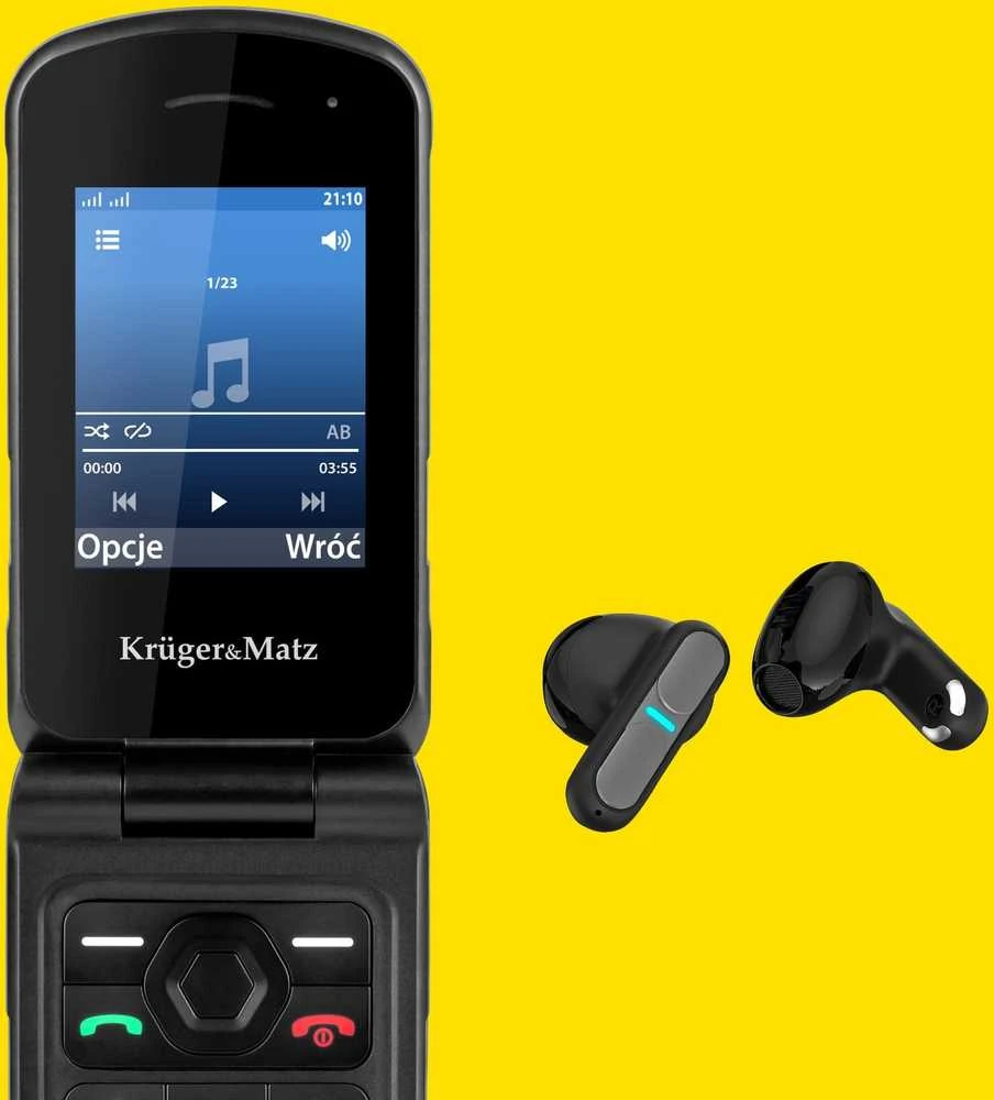 Kruger & Matz IRON 5 Flip 4G telefonas