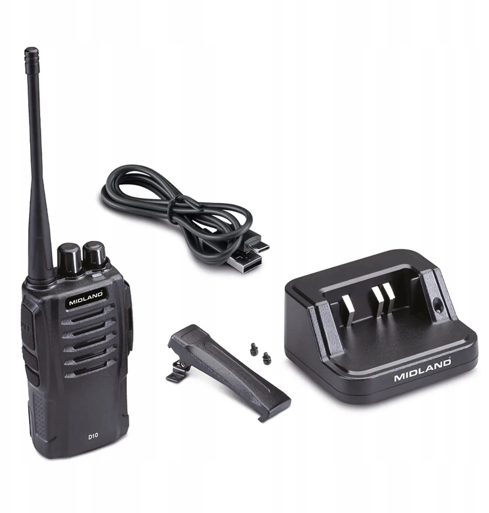 Midland D10 Digitales DMR446 Funkger?t