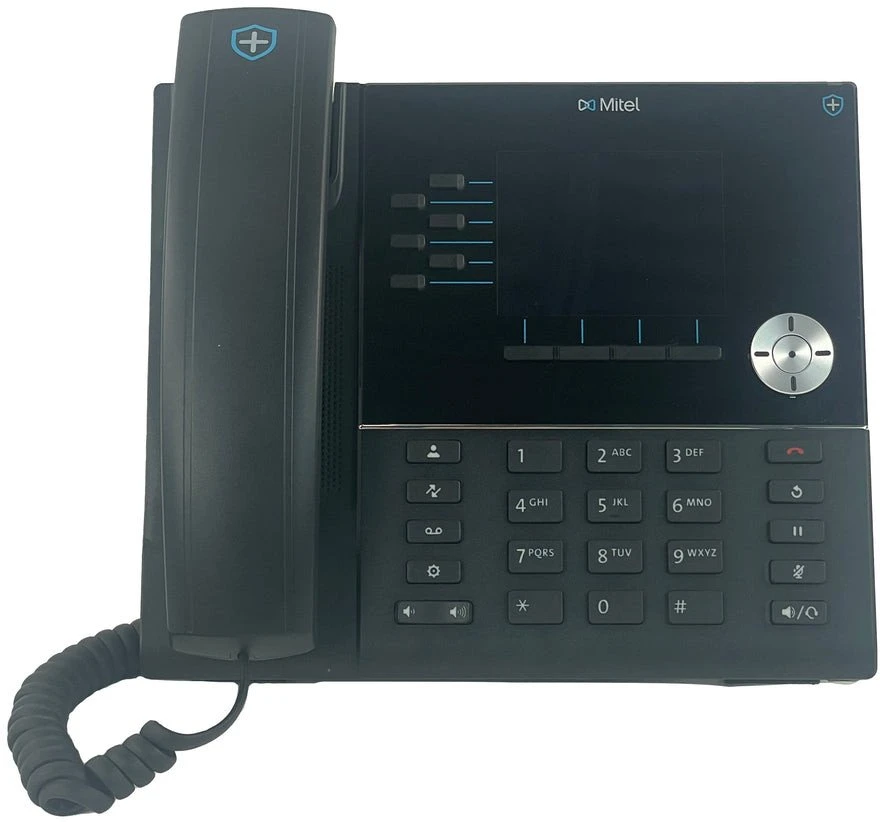 Carruzzo Mitel 6930w IP telefonas Juoda „Wi-Fi“