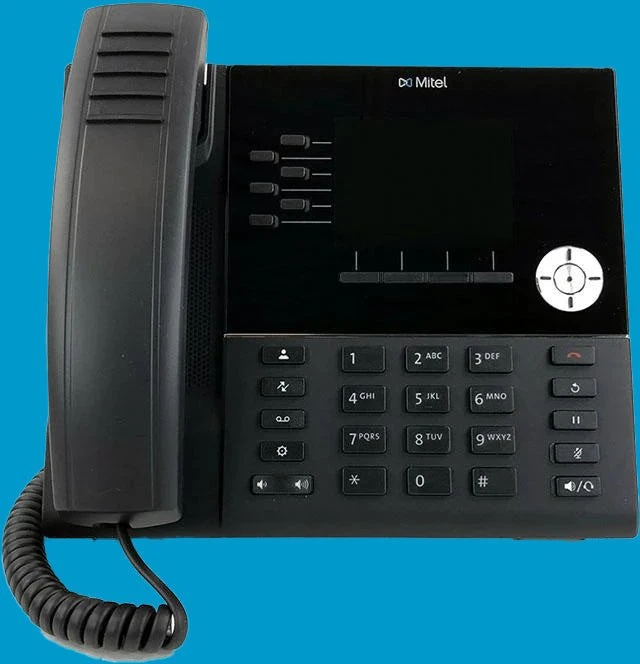 Carruzzo Mitel 6930w IP telefonas Juoda „Wi-Fi“