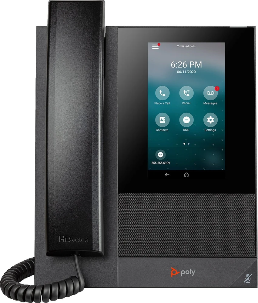 Hewlett Packard (HP) Telefonas Poly POLY CCX 400 Business Multimedia Telefonas su Open SIP ir PoE palaikymu