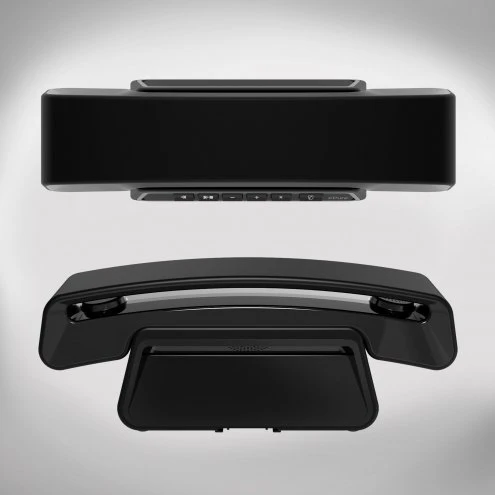 Stacionarus telefonas Alcatel ePure#3 Premium DECT sistemos telefonas Skambinančiojo vardo ir identifikavimo funkcija Juodas (EPUREPREMIUMNOIR)