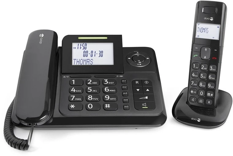Doro Comfort 4005 Combo, stalinis telefonas su rageliu