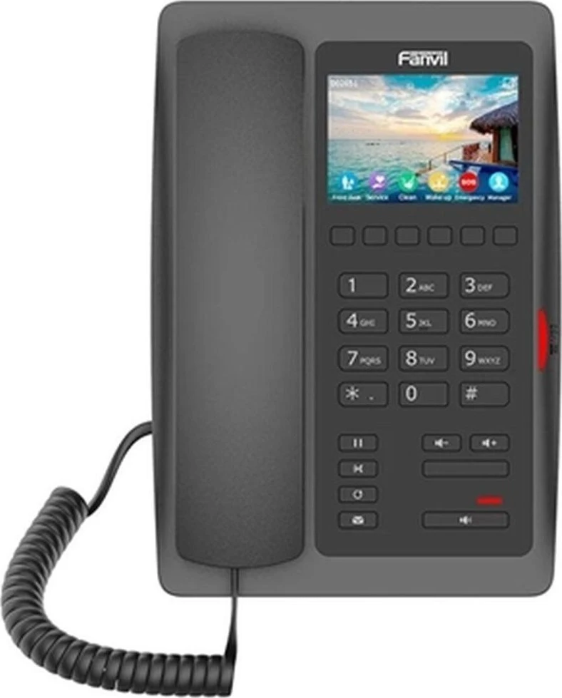 FNV Fanvil H5W IP telefonas Juoda 2 linijos „Wi-Fi“