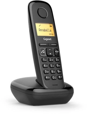 Telefonas stacionarus Gigaset Gigaset A270 Juodas