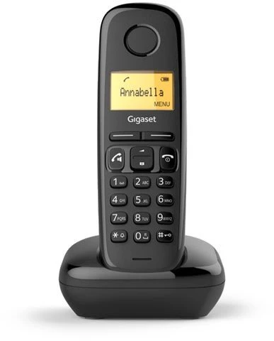 Telefonas stacionarus Gigaset Gigaset A270 Juodas