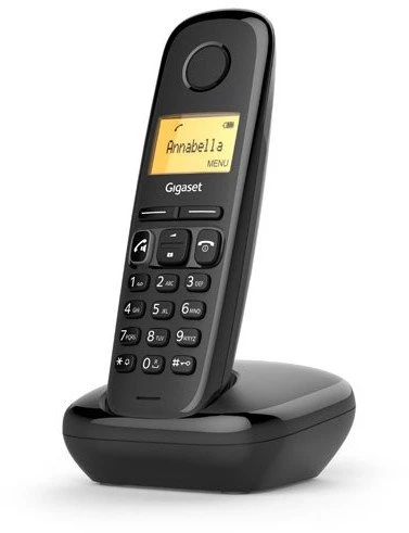 Telefonas stacionarus Gigaset Gigaset A270 Juodas
