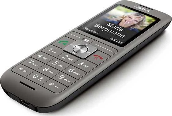 GIS Gigaset CL660HX Analoginio ryšio / DECT telefonas Skambintojo ID Antracitas, Juoda