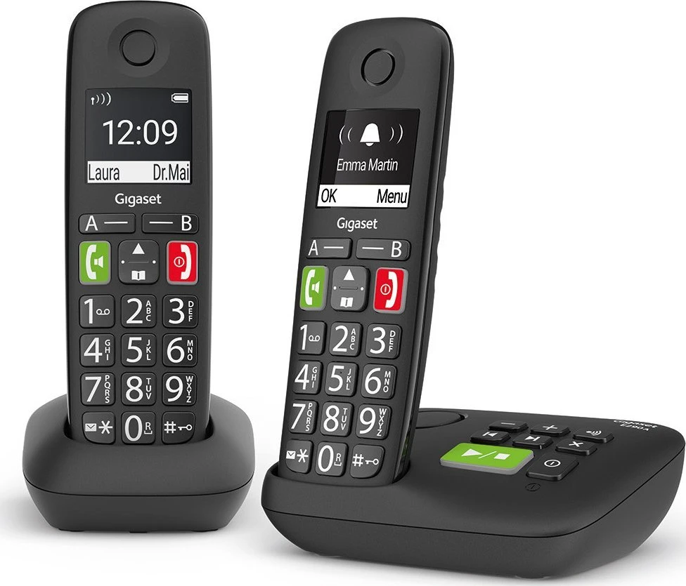 „Gigaset E290 A Duo“ – belaidis DECT telefonas