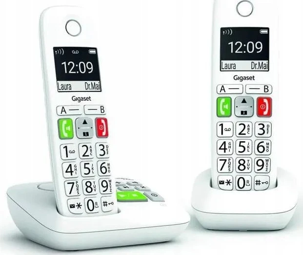 „Gigaset E290 A Duo“ – belaidis DECT telefonas