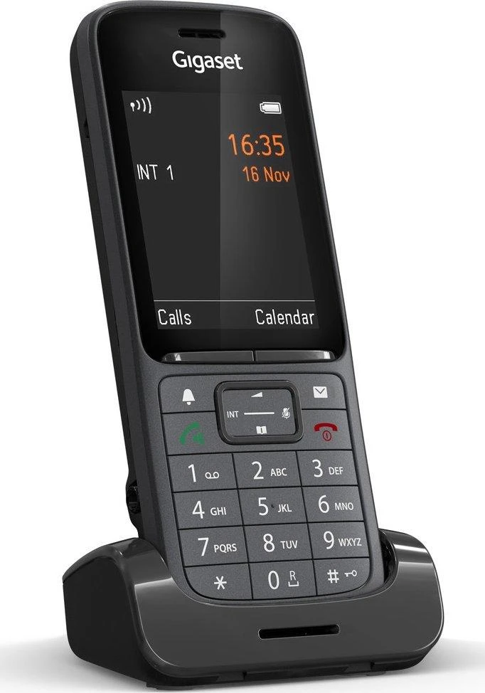 GIS Gigaset SL800H PRO Analoginio ryšio / DECT telefonas Skambintojo ID Antracitas