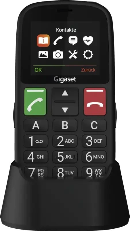 Telefonas stacionarus Gigaset GL30 juoda (S30853-H1254-R101)