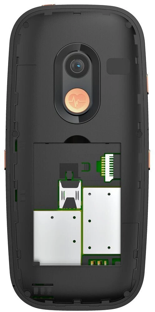 GIS Gigaset GL695 5,87 cm (2.31″) 113 g Juoda Telefonas vyresnio amžiaus žmonėms