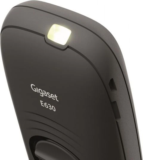 GIS Gigaset E630 DECT telefonas Skambintojo ID Juoda