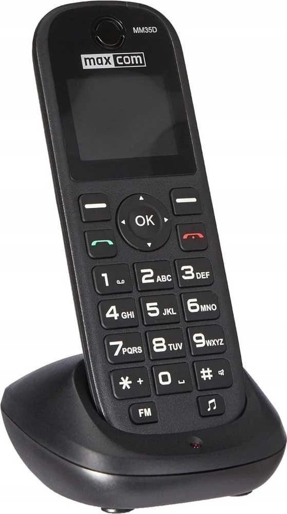 MAXCOM mobilusis telefonas senjorams MM35D SE juodas