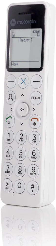 Telefonas stacionarus belaidis Motorola DOT411 balta
