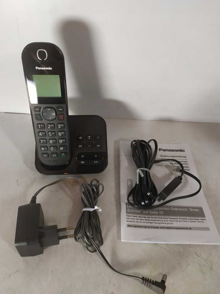 Panasonic KX-TGC420GB juoda