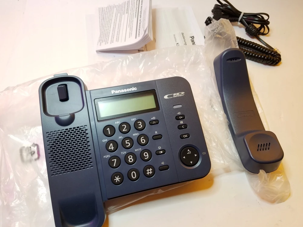 Panasonic analoginis telefonas KX-TS580GC - tamsiai mėlynas