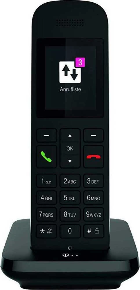 TLM Telekom Sinus 12 Analoginis telefonas Skambintojo ID Juoda