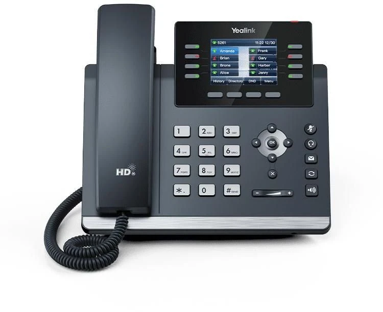 Telefonas Yealink Ip Phone Pilkas 8 Lines Lcd
