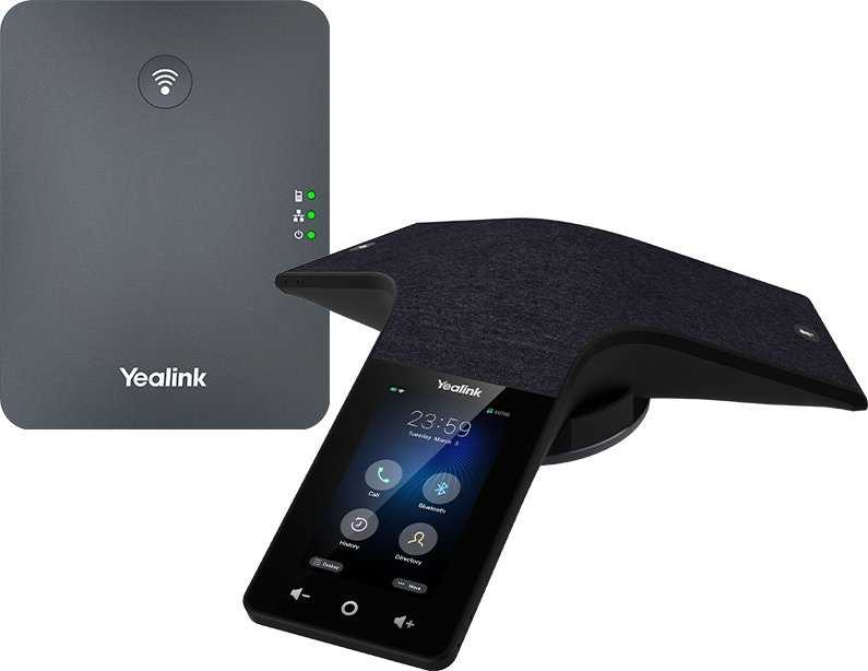 Yealink CP935W paketas DECT-IP konferencinis telefonas,