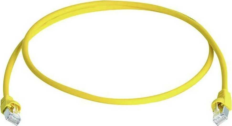 Telegärtner patch cable SFTP CAT 6A geltona 0,25m