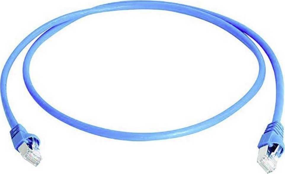 Telegaertner Telegärtner Telegartner MP8 FS 500 - Patch- Cable - RJ- 45 (M) - RJ- 45 (M) - 25cm - SFTP - CAT 6a - mėlynas (L00000A0233)