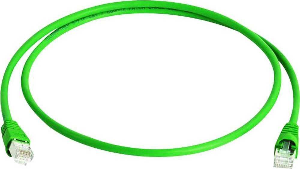 Telegaertner „Telegärtner“ „Telegärtner MP8 FS 500“ – patch kabelis – RJ-45 (M) – RJ-45 (M) – 25 cm – SFTP – CAT 6a – žalias (L00000A0231)
