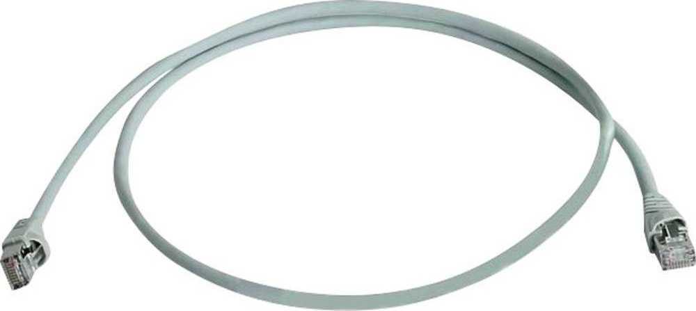 Telegaertner Telegärtner patch cable SFTP CAT 6A pilka 0,25m