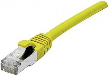 Telegärtner patch cable SFTP CAT 6A geltona 0,5m