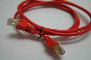 Telegärtner Patchkabel, S/FTP, PiMF, Cat 6A (ISO/IEC), raudona, 10,0 m (L00005A0029)