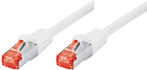 Telegärtner Patchkabel, S/FTP, PiMF, Cat 6A (ISO/IEC), balta, 1,0 m (L00000A0131)