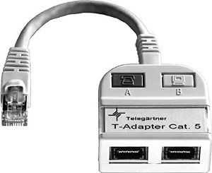 Telegärtner T-Adapteris Cat5e ISDN / ISDN (21.17.3034)