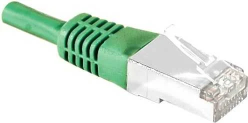 Telegärtner Telegärtner Patchkabel, S/FTP, PiMF, Cat 6A (ISO/IEC), žalia, 0,5 m (L00000A0073)