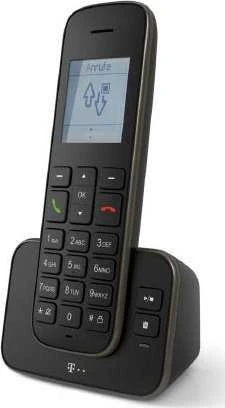 TLM Telekom Sinus PA 207 Plus 1 Analoginio ryšio / DECT telefonas Skambintojo ID Juoda