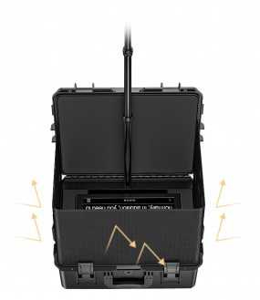 Teleprompteris - Desview T300 19" Monitorius 1000 Nits HDMI SDI USB Nuotolinio Valdymo Pultas